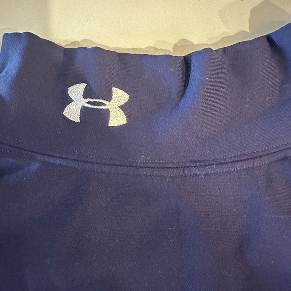 Under Armour Men’s ColdGear Mock Neck Compression Long Sleeve size Large - Picture 2 of 5